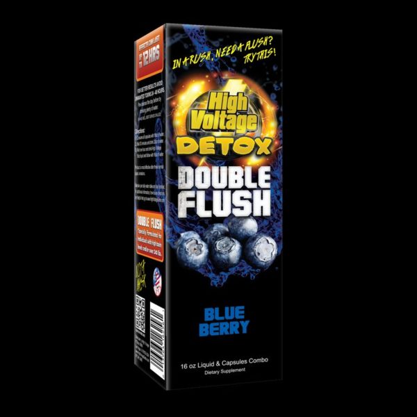 High Voltage Double Flush Blueberry