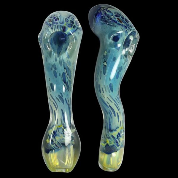 Blue Fumed Hand Pipe
