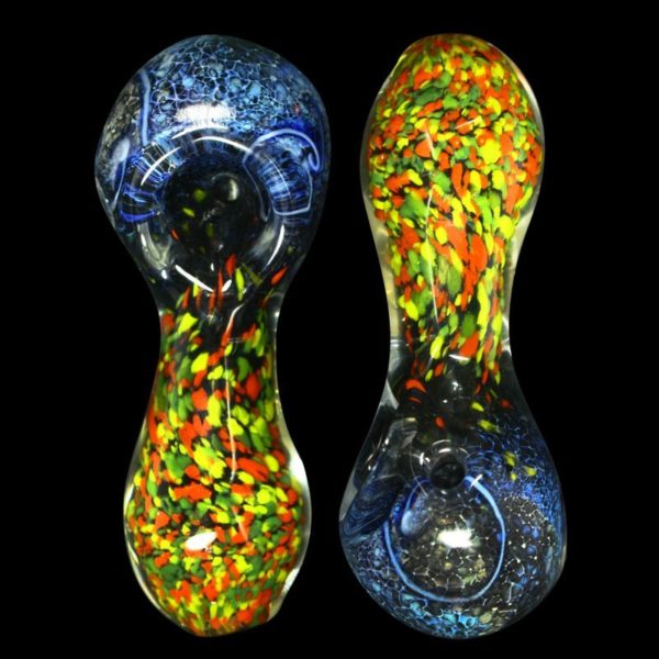 Fritted Dichro Hand Pipe