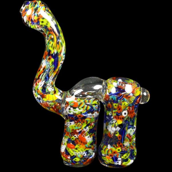 Fritted Art Double Bubbler