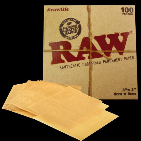 3x3 RAW Parchment Square 100ct