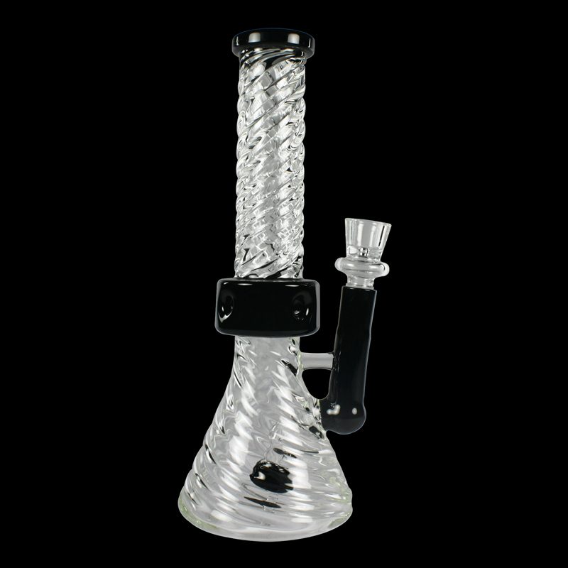 Twisted Glass Water Pipe