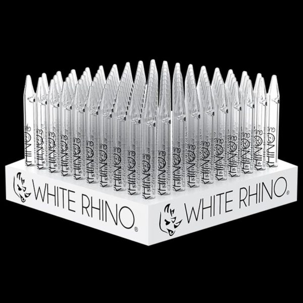 White Rhino Glass Straw