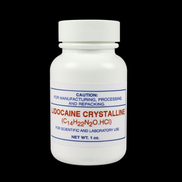 Lidocaine Crystalline 1oz