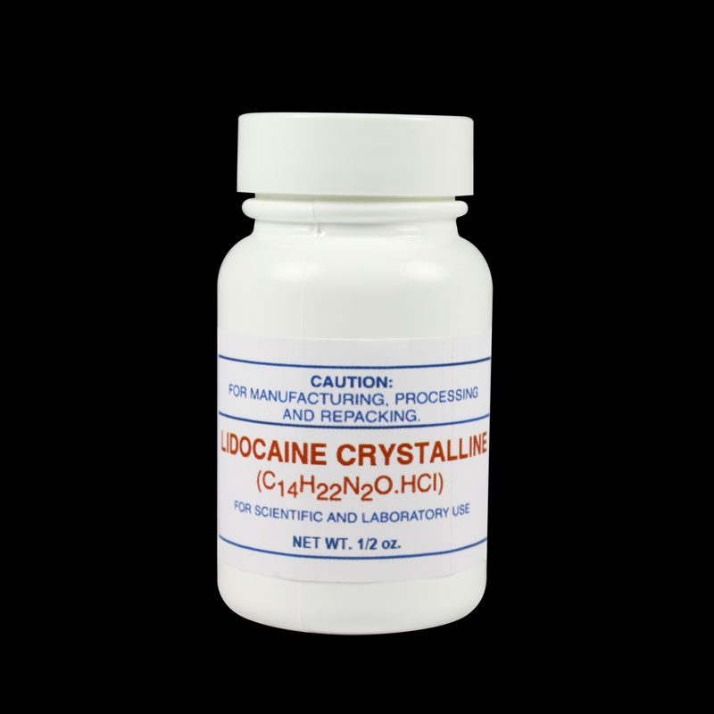 Lidocaine Crystalline 1/2oz