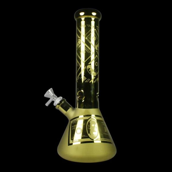 Gold Money Water Pipe