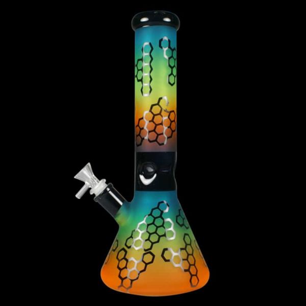Rainbow Honeycomb Water Pipe