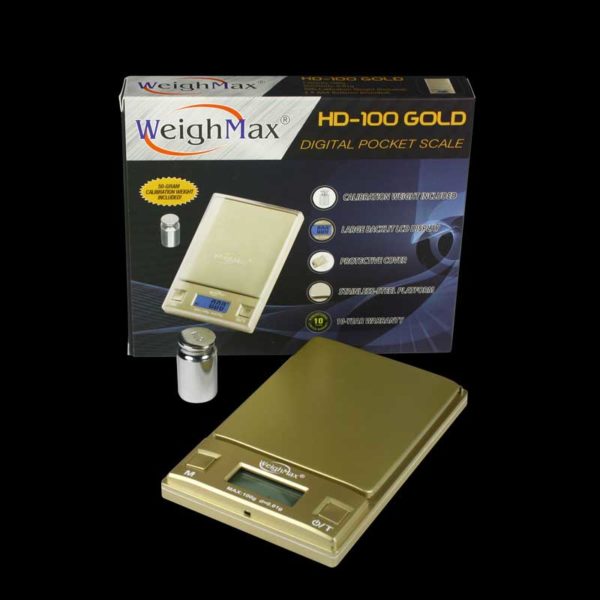 HD100 Gold W/50G Weight