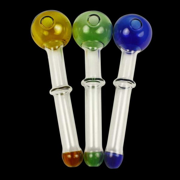 Colorful Glass Oil Burner Pipe