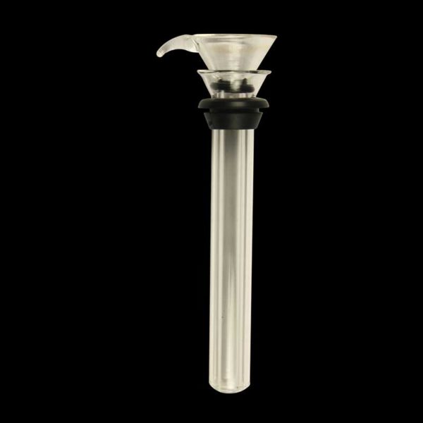 4” Glass Downstem Slider Funnel