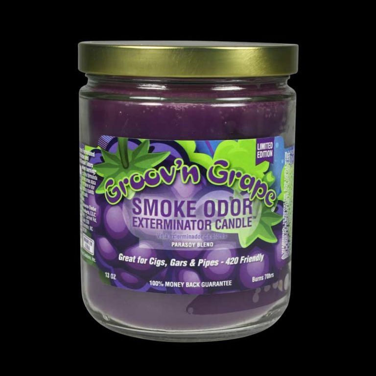 Smoke Odor Exterminator Candle 13oz Groov'n Grape