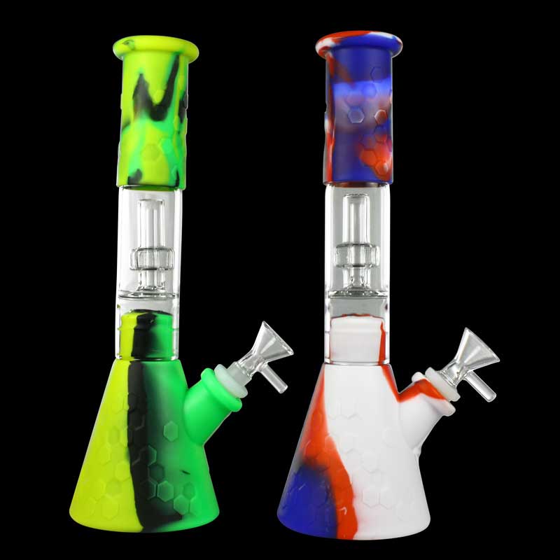 Water Pipe Silicone Glass Perk