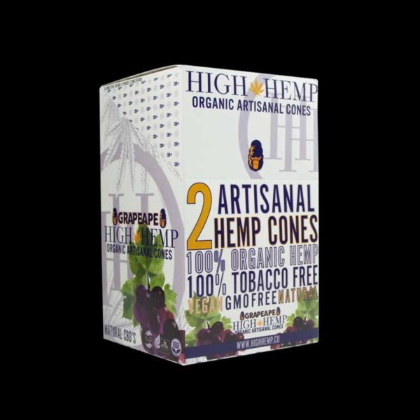 HIGH HEMP CONE GRAPEAPE 15PK