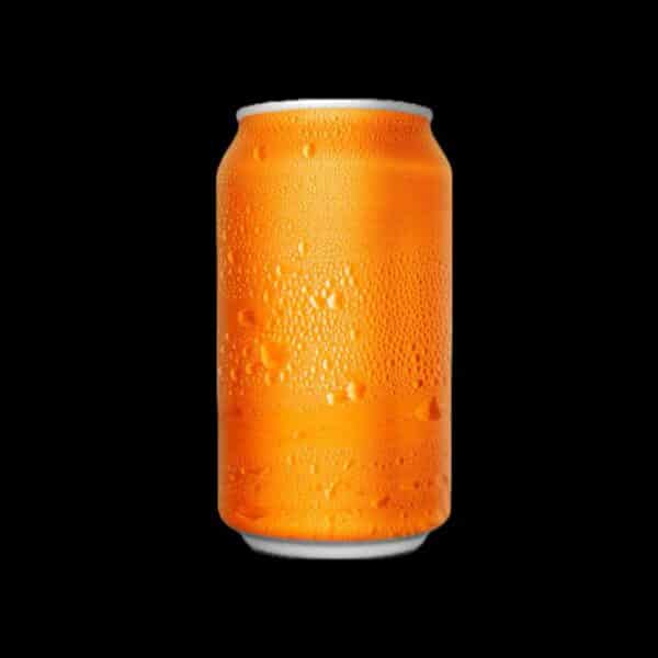 Orange Soda Safe Can